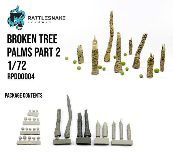 Broken tree palms part 2 1/72 - Image 2