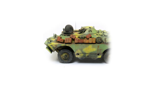Additional armor on the BRDM-2 from Syria 1/72