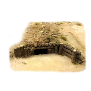 Japanesse bunker from palm 1/72