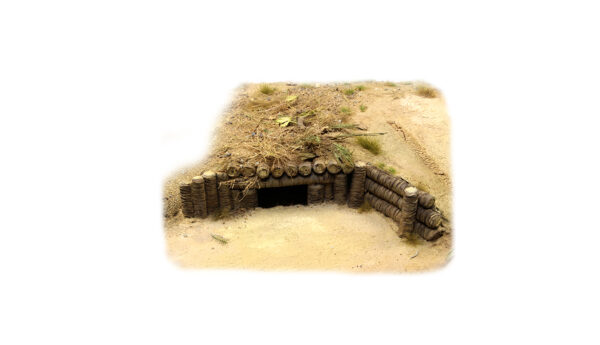 Japanesse bunker from palm 1/72