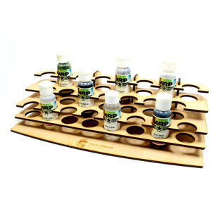 Organizer MR. paint plastic bottles 23 pieces
