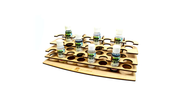 Organizer MR. paint plastic bottles 23 pieces