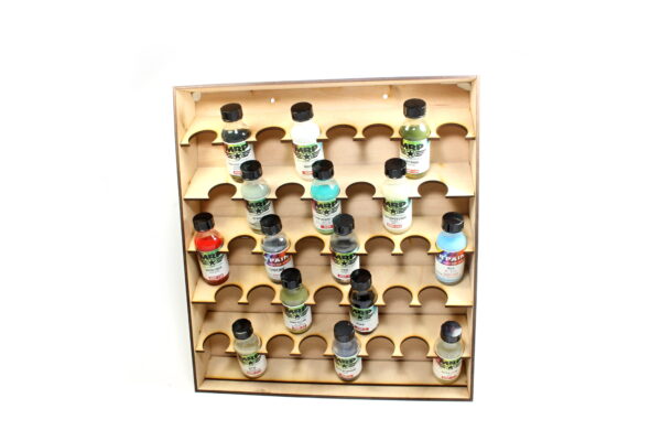 Organizer on the wall MR. Paint Glass bottles 38 pieces