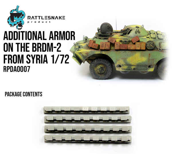 Additional armor on the BRDM-2 from Syria 1/72 - Image 2