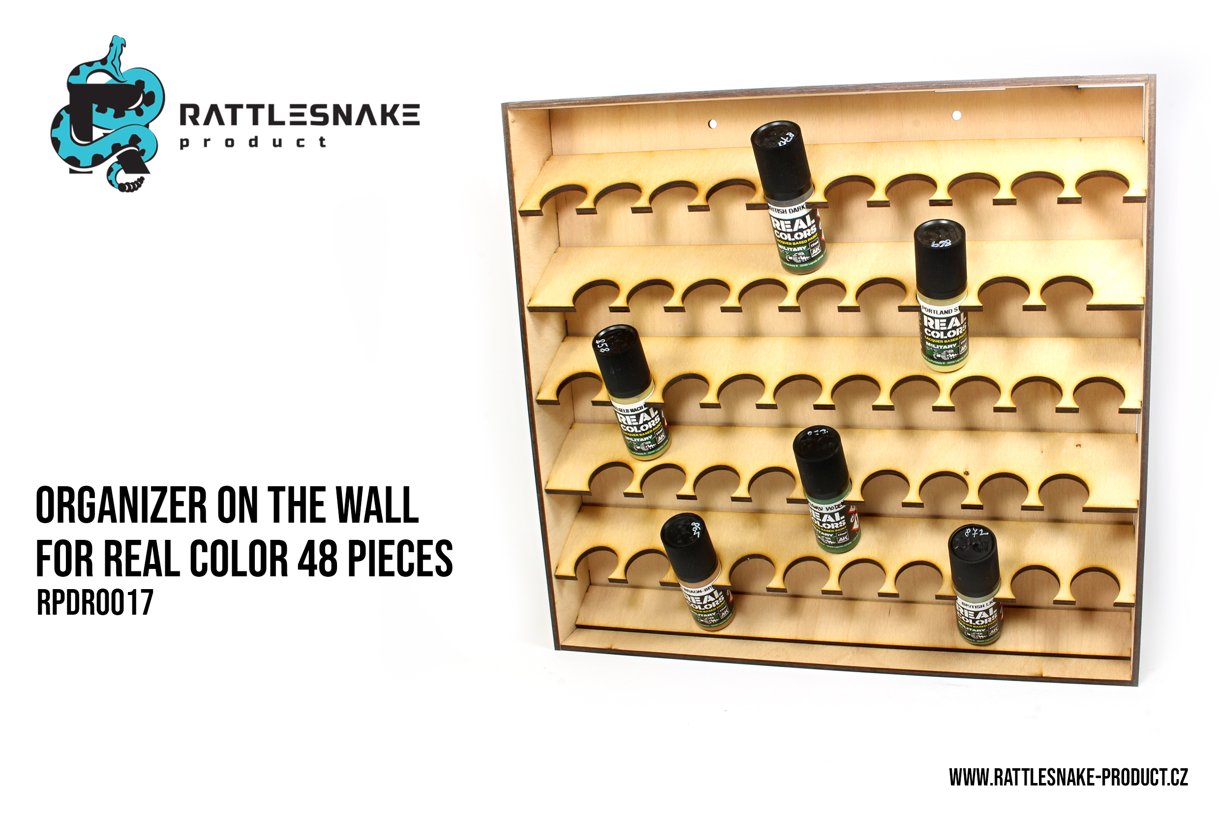 Organizer on the wall for Real Color 48 pieces - Image 2