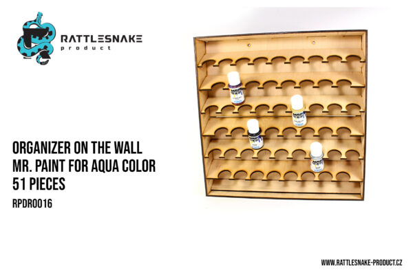 Organizer on the wall MR. Paint for AQUA color - Image 3