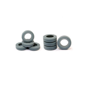 Automobile Tire Set 1/72 (8 pcs)