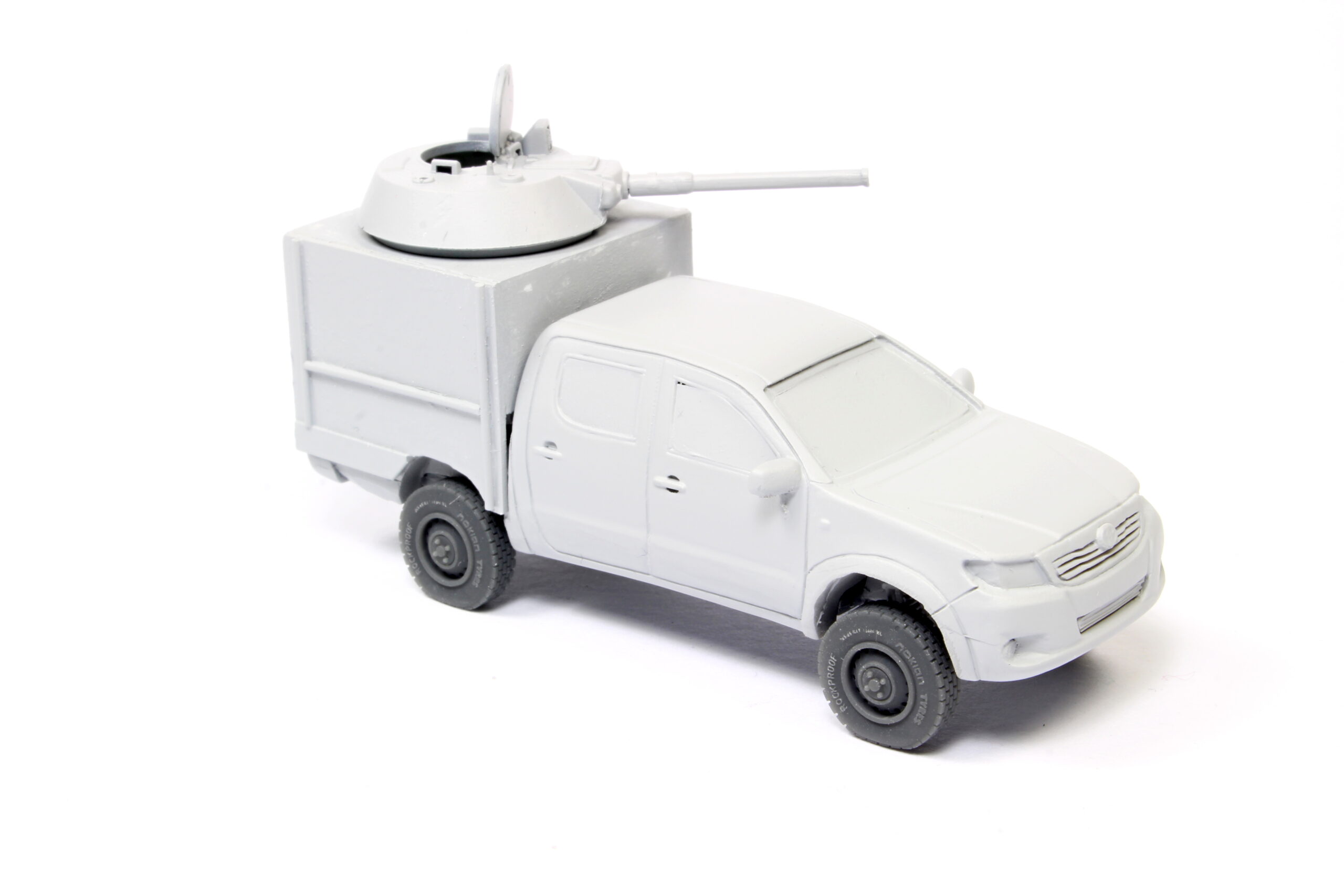Toyota Hilux with BMP-1 Turret 1/72 - Image 3