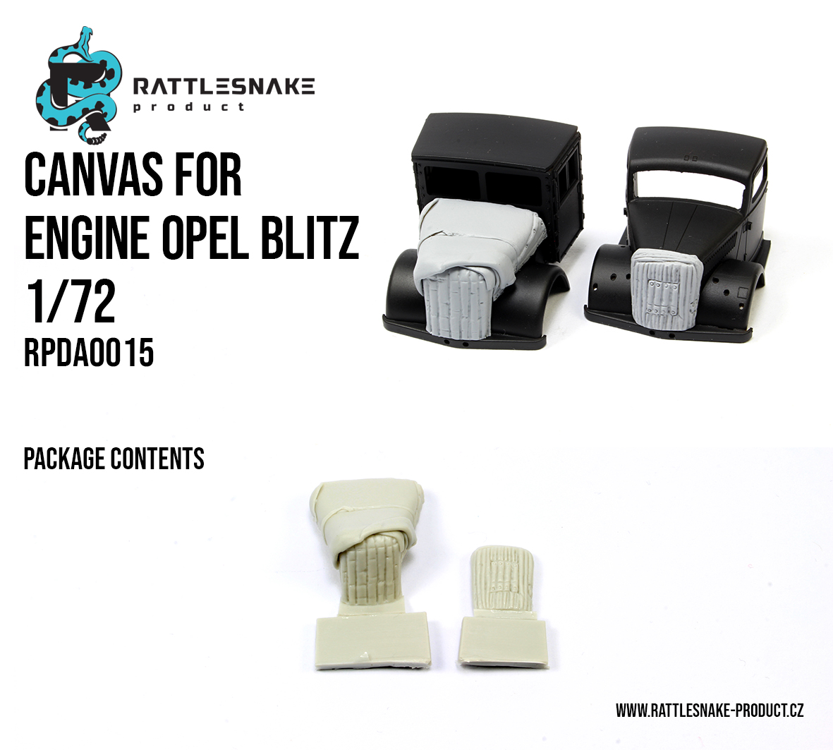 Canvas for engine Opel Blitz 1/72 - Image 2