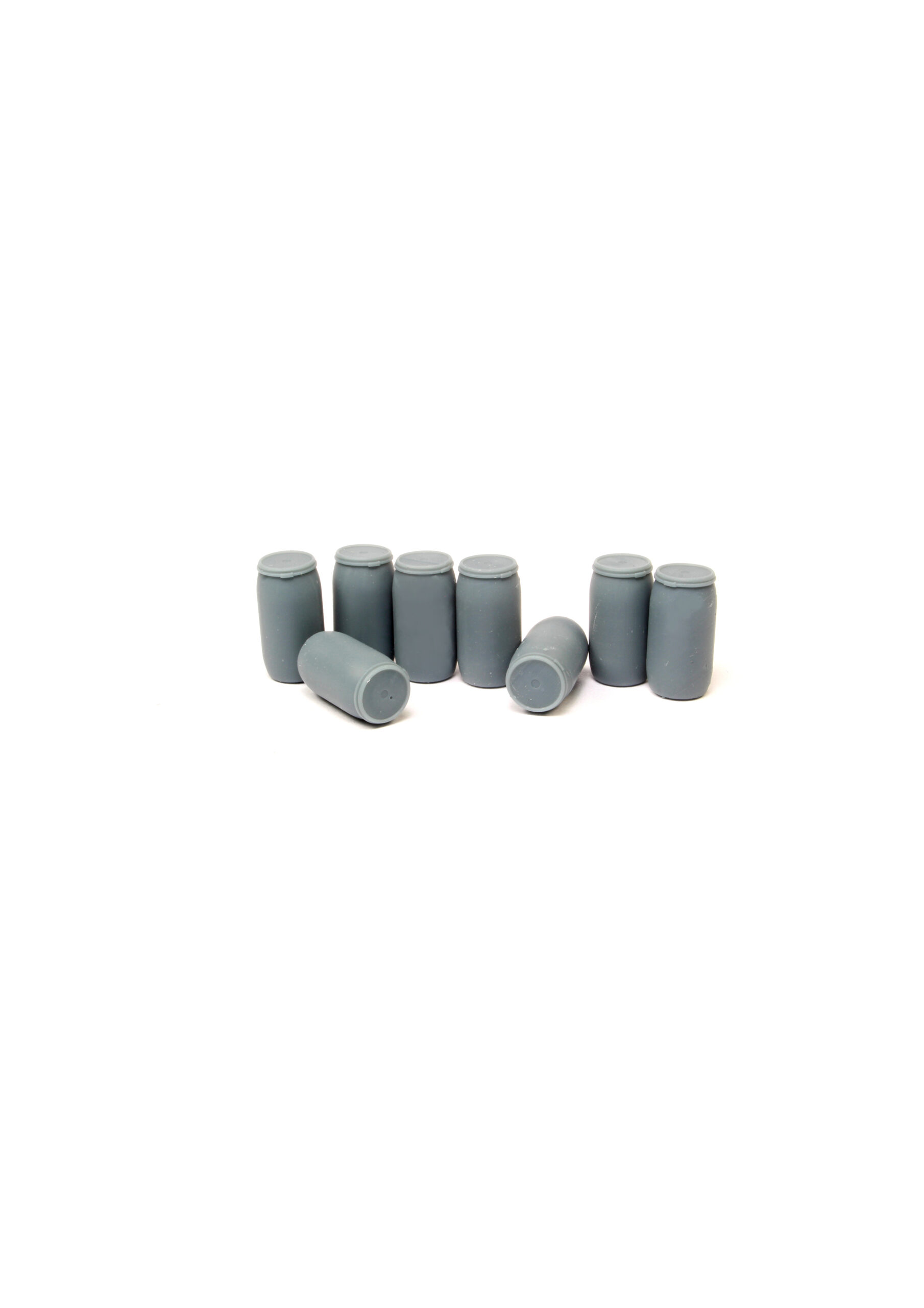 Plastic Drums 100L Set 1/72 (8 pcs)