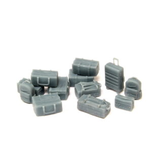Modern Travel Bags Set 1/72