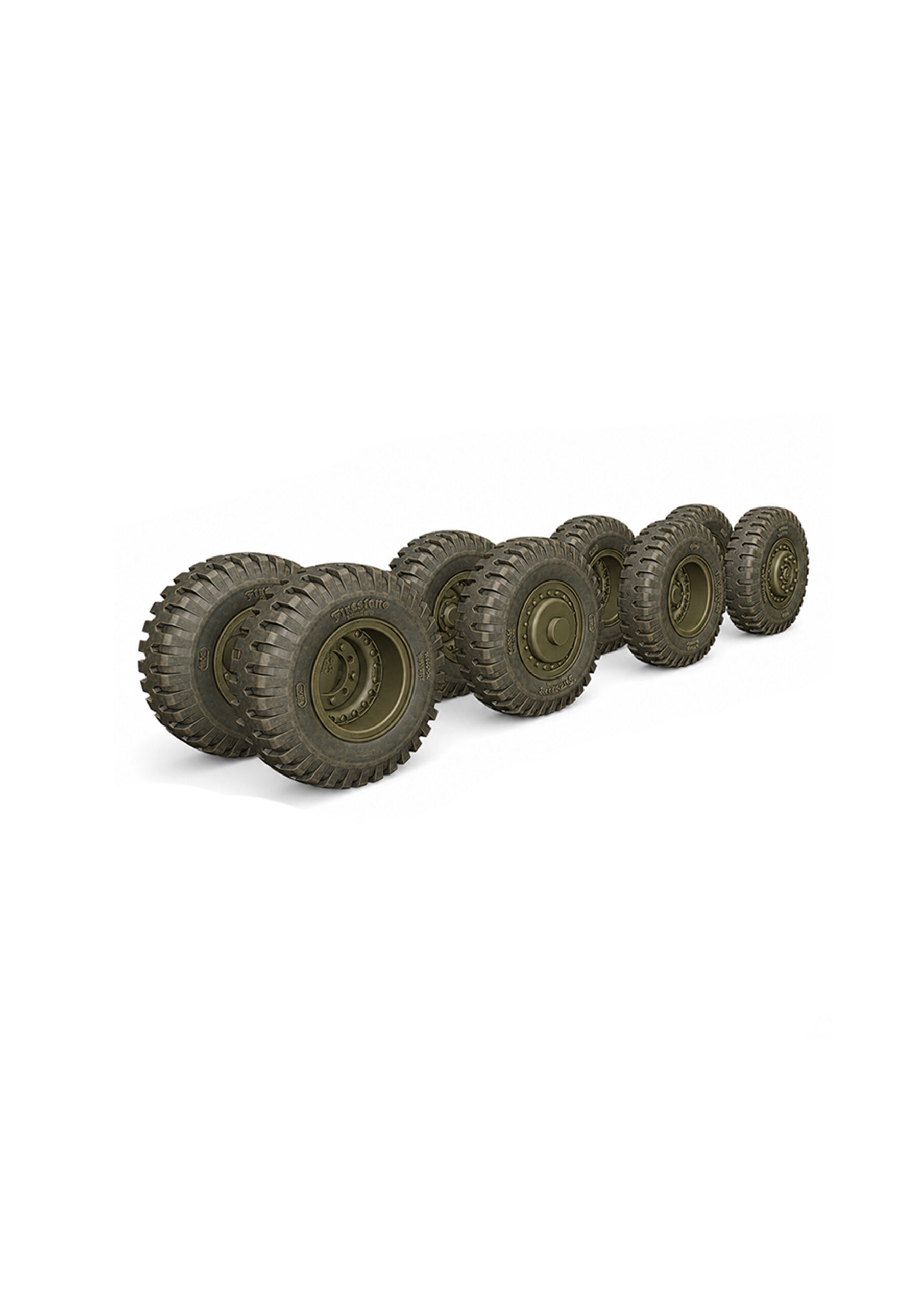 M26 Dragon Wagon wheels set 12pcs