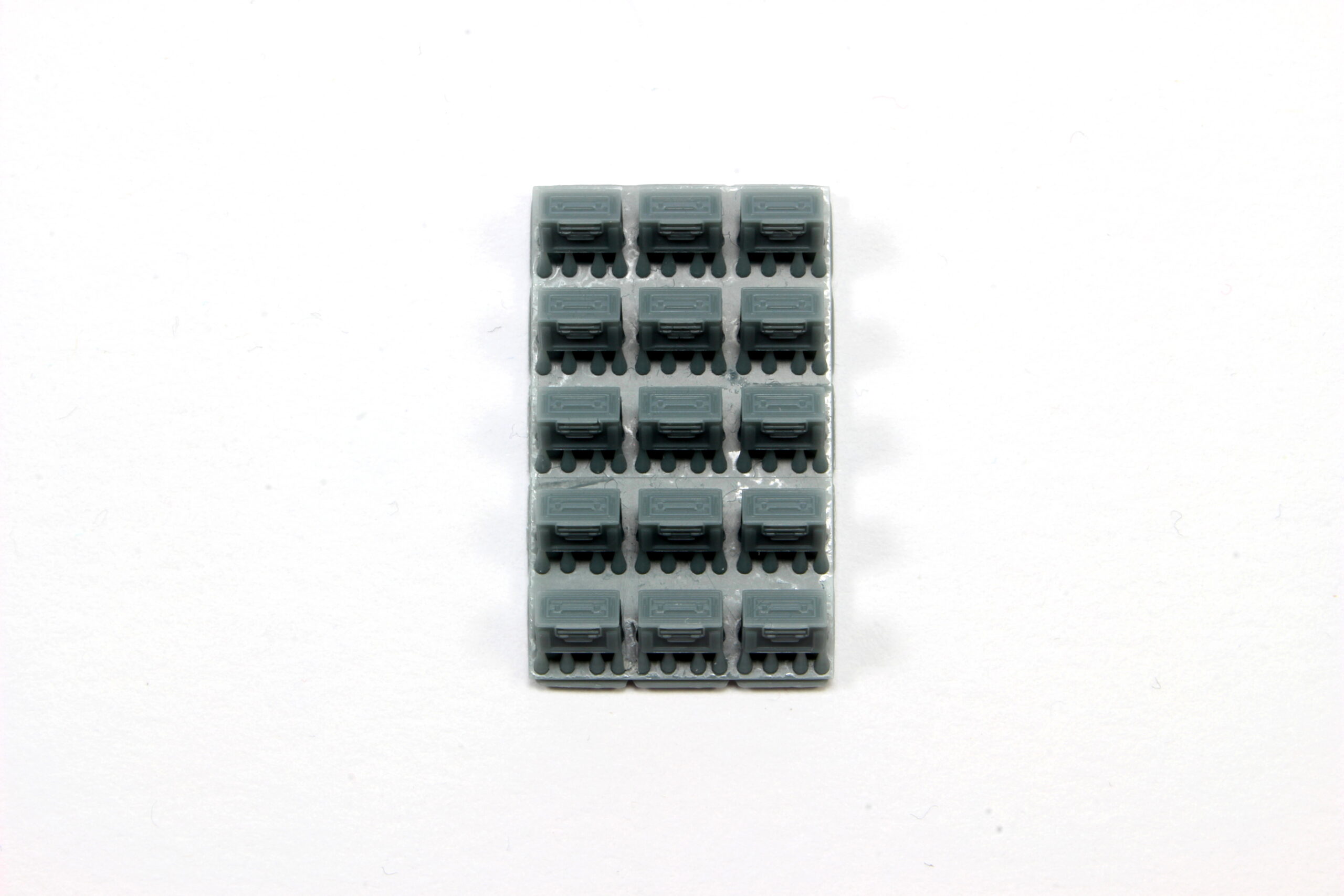 Cal. .50 Ammunition Box Set 1/72 15pcs - Image 4
