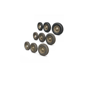 Sd.Kfz. 251 Wheel Set – Continental, Dunlop, Fulda 1/72