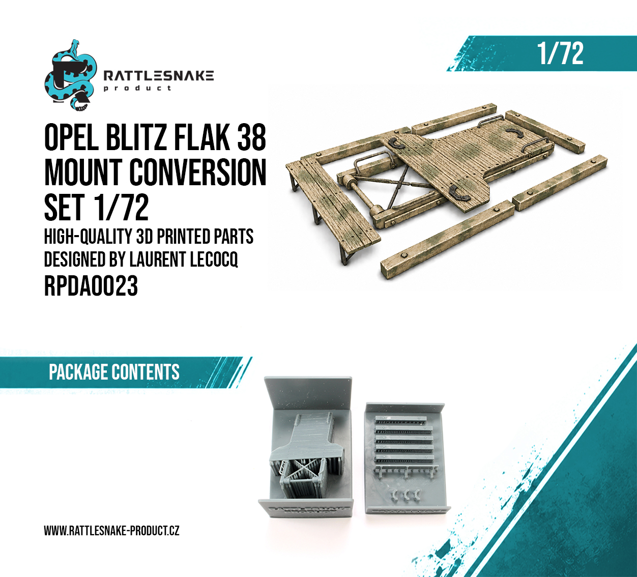 Opel Blitz Flak 38 Conversion Set 1/72 - Image 2