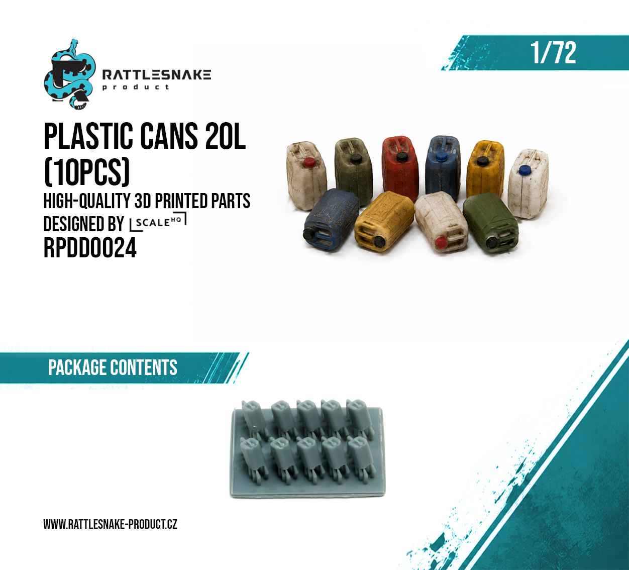Plastic Cans 20l 1/72 10pcs - Image 3