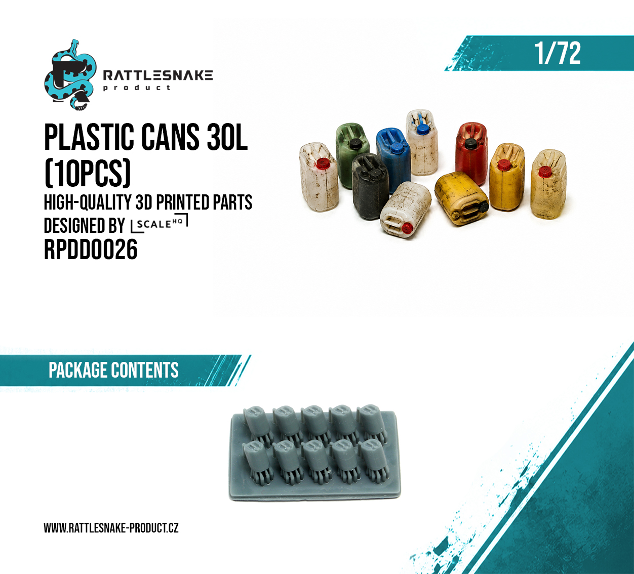 Plastic Cans 30l 1/72 10pcs - Image 3